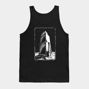 Doom metal amp amplifier stack tube guitar heavy stoner rock moon space astral universe Tank Top